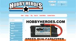 Desktop Screenshot of hobbyheroes.com